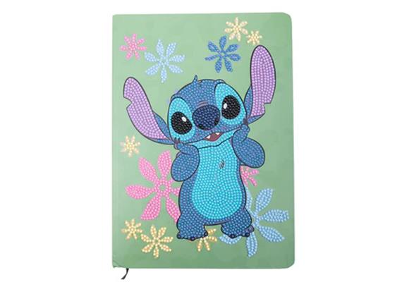 Crystal Art "Stitch" Notizbuch Kit 26 x 18 cm