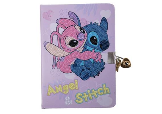 Crystal Art "Stitch & Angel" Geheimes Tagebuch