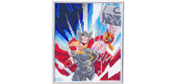 Crystal Art "Thor" Bilderrahmen 21 x 25 cm