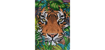 Crystal Art "Tiger in the Forest" Notizbuch Kit, 26 x 18 cm