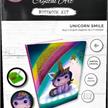 Crystal Art "Unicorn Smile" Notizbuch Kit, 26 x 18 cm | Bild 4