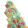 Crystal Art Wooden Decoration Christmas Tree | Bild 2