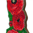 Crystal Art Wreath - Poppy, 30 cm | Bild 2