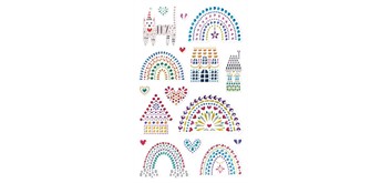 Crystal Sticker "Regenbogen"
