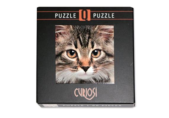 Curiosi Q Puzzle Animal 6 Tiermotiv Katze