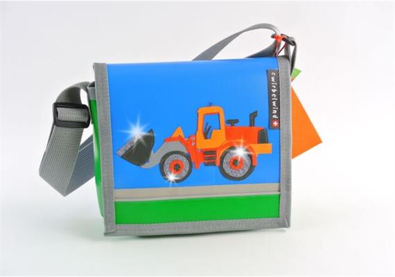 cwirbelwind Kindergartentasche Pneulader Glitzer