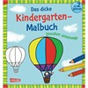 Das dicke Kindergarten Malbuch Draussen unterwegs