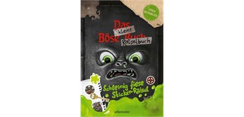 Das kleine Böse Rätselbuch - Schleimig fiese Sticker-Rätsel
