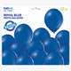 Deko-Rundballons Ø 33 cm, königsblau, 25er Pack