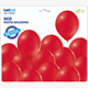 Deko-Rundballons Ø 33 cm, rot, 25er Pack