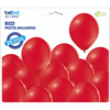 Deko-Rundballons Ø 33 cm, rot, 25er Pack