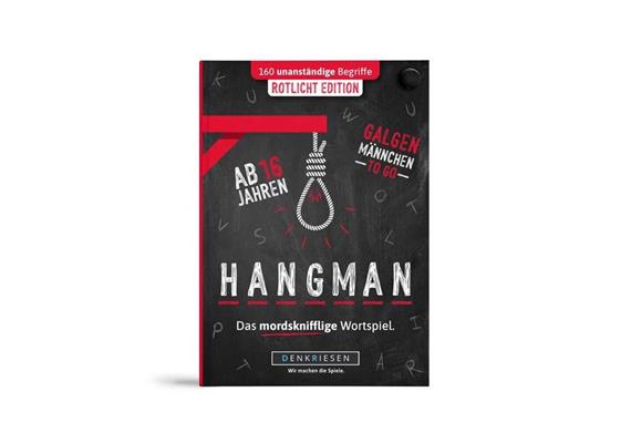 Denkriesen - Hangman - Rotlicht Edition "Galgenmännchen TO GO"