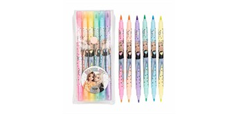 DEPESCHE TOPModel Fasermaler Pastell 6 Stück