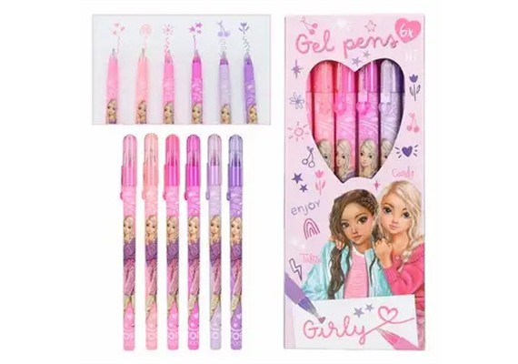 DEPESCHE TOPModel Gelstifte Girly 6 Stück