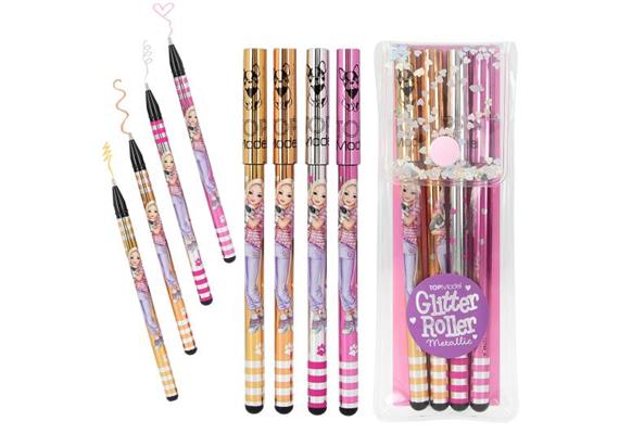 Depesche TOPModel Glitter Roller Metallic Set
