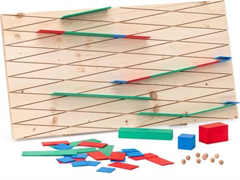 Diagonalis Holzkugelbahn