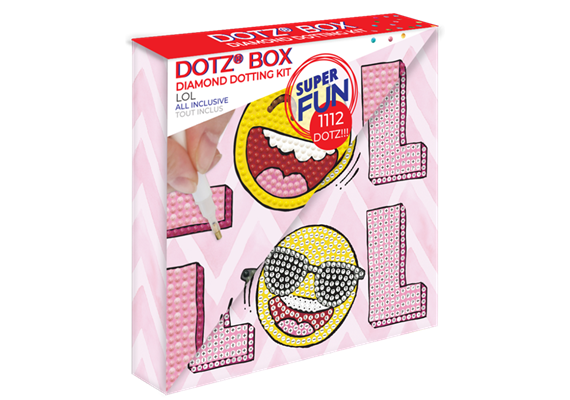 Diamond Dotz BOX - LOL 15 x 15 x 2.5 cm