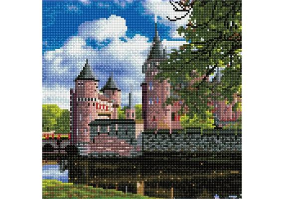 Diamond Dotz De Haar Medieval Castle, Holland 34.5 x 52 cm
