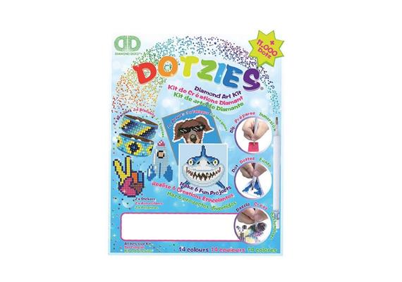 Diamond Dotz Dotzies Diamond Art Kit blau