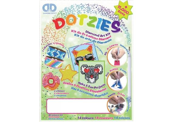 Diamond Dotz Dotzies Diamond Art Kit grün