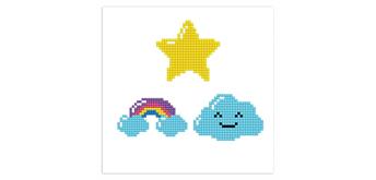 Diamond Dotz Dotzies - Sticker 3-er Set Himmel