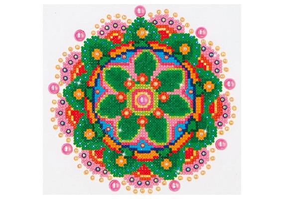 Diamond Dotz Flower Mandala 25.4 x 20.3 cm