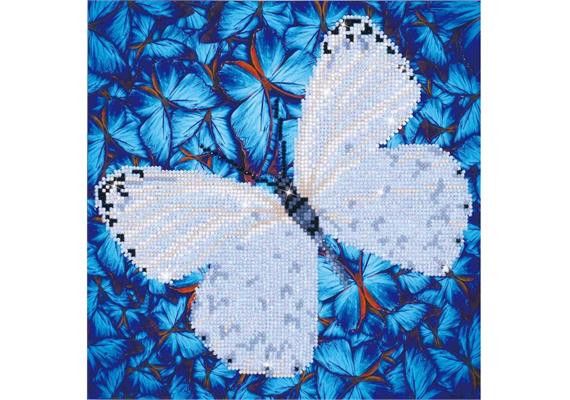 Diamond Dotz Flutter by White 30.5 x 30.5 cm