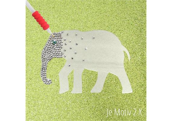 Diamond Dotz Freestyle Klebefolie Elefant