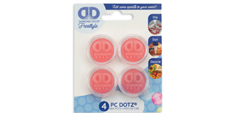 Diamond Dotz Freestyle Wax Pots 1 Set = 4 Stück