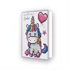Diamond Dotz Grusskarte Baby 12.6 x 17.7 cm