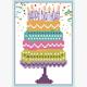 Diamond Dotz Grusskarte Birthday 12.6 x 17.7 cm