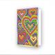 Diamond Dotz Grusskarte Heart 12.6 x 17.7 cm