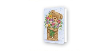 Diamond Dotz Grusskarte Love 12.6 x 17.7 cm