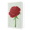 Diamond Dotz Grusskarte Love Rose 12.6 x 17.7 cm