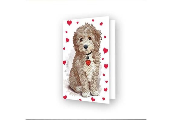 Diamond Dotz Grusskarte Lovely Boy 12.6 x 17.7 cm