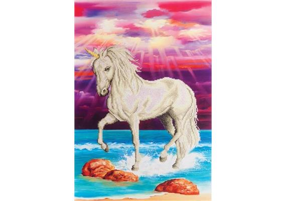 Diamond Dotz Magisches Einhorn 51 x 77 cm