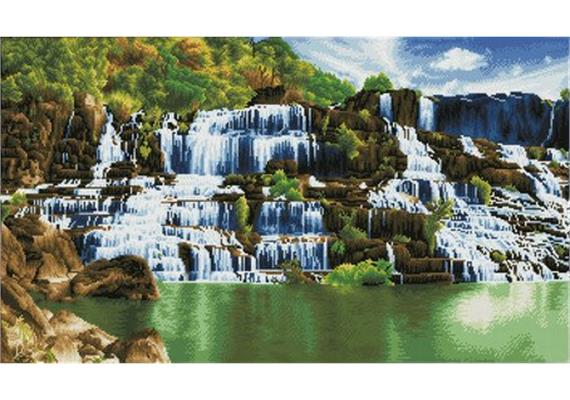 Diamond Dotz Pongour Waterfall 101 x 57 cm