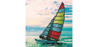 Diamond Dotz Sailboat 20.3 x 20.3 cm