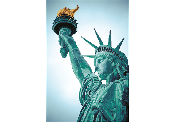 Diamond Dotz Statue of Liberty 47 x 70 cm