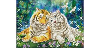 Diamond Dotz Tiger Smooch 77 x 55 cm