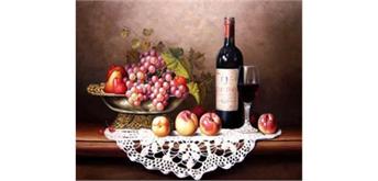 Diamond Painting 6037-40011 Obstschale 25 x 35 cm