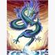 Diamond Painting 6037-40091 Drache 25 x 35 cm