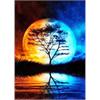 Diamond Painting 6037-40131 Vollmondnacht 25 x 35 cm