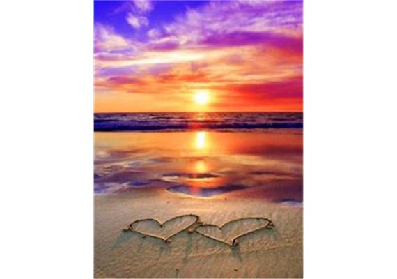 Diamond Painting 6037-40241 Spaziergang im Abendrot 25 x 35 cm