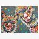 Diamond Painting 6037-40391 Lamas 25 x 35 cm