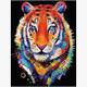 Diamond Painting 6037-40401 Tiger 25 x 35 cm