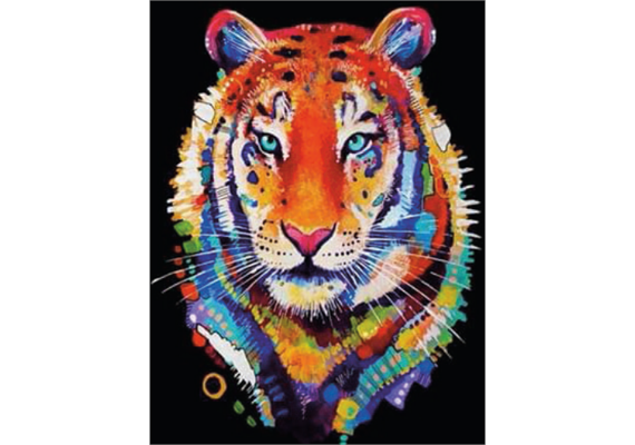Diamond Painting 6037-40401 Tiger 25 x 35 cm