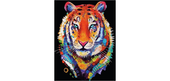 Diamond Painting 6037-40401 Tiger 25 x 35 cm