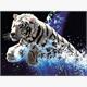 Diamond Painting 6037-40461 Tiger 25 x 35 cm