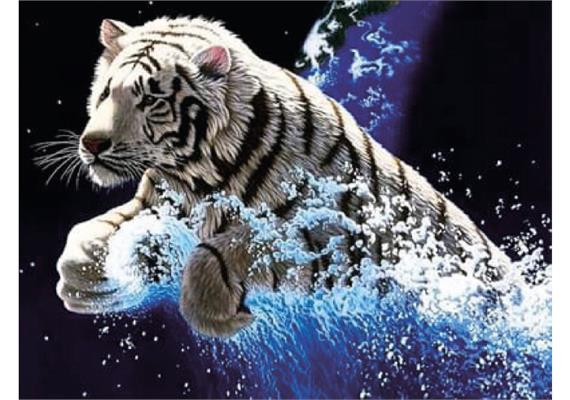 Diamond Painting 6037-40461 Tiger 25 x 35 cm